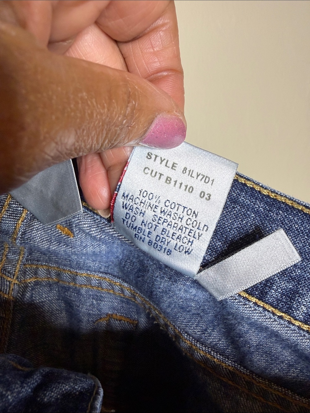 Lucky Brand Women’s Straight Jeans in Medium Blue Wash - Picture 6 of 8